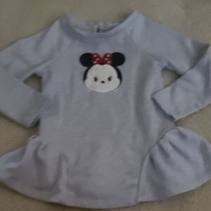 Disney Tsum Tsum Heather Grey Sparkle Top